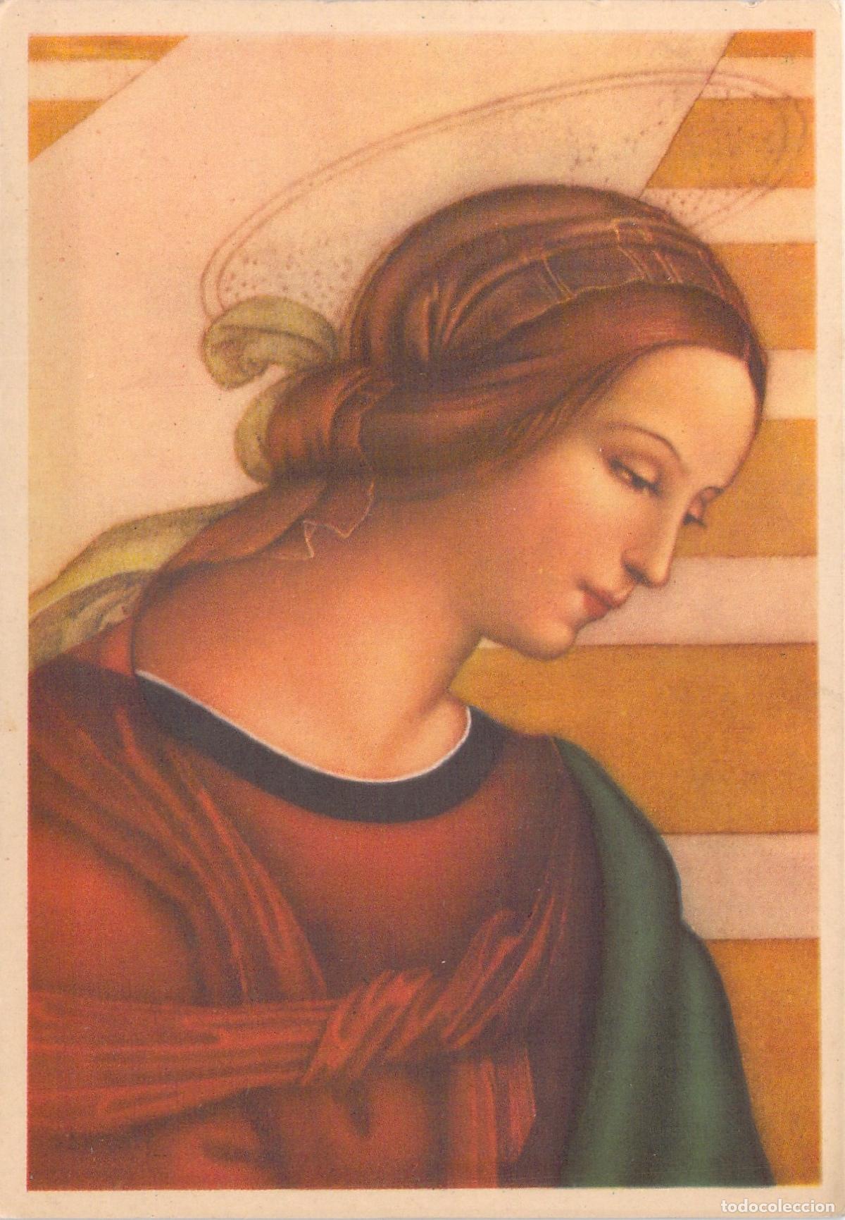 Postales: Postal de Arte Busto de la Virgen por Rafael Casa Ba&ntilde;eres
