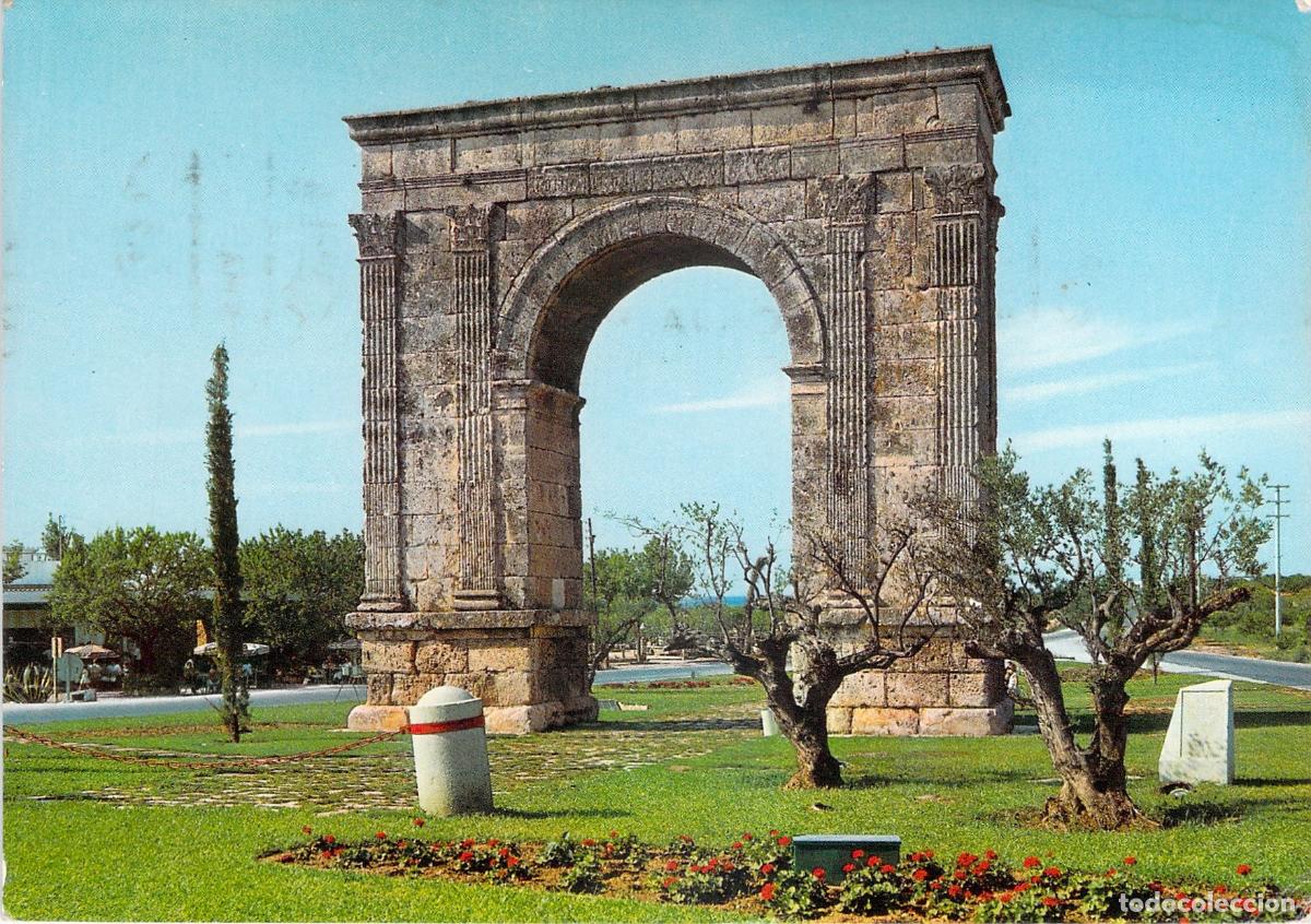 Postales: Postal Arco de Bar&aacute; en Tarragona Monumento Romano Costa Dorada