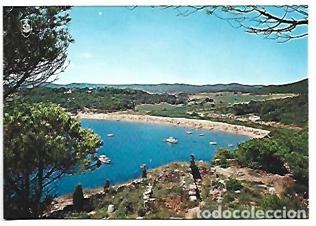 Postales: POBLADO IBERICO Y PLAYA DE CASTELL.- PALAMOS / GIRONA