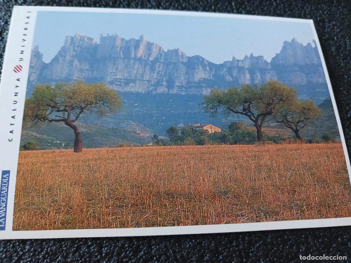 Postales: catalunya universal, la vanguardia, montserrat, la serra d`or