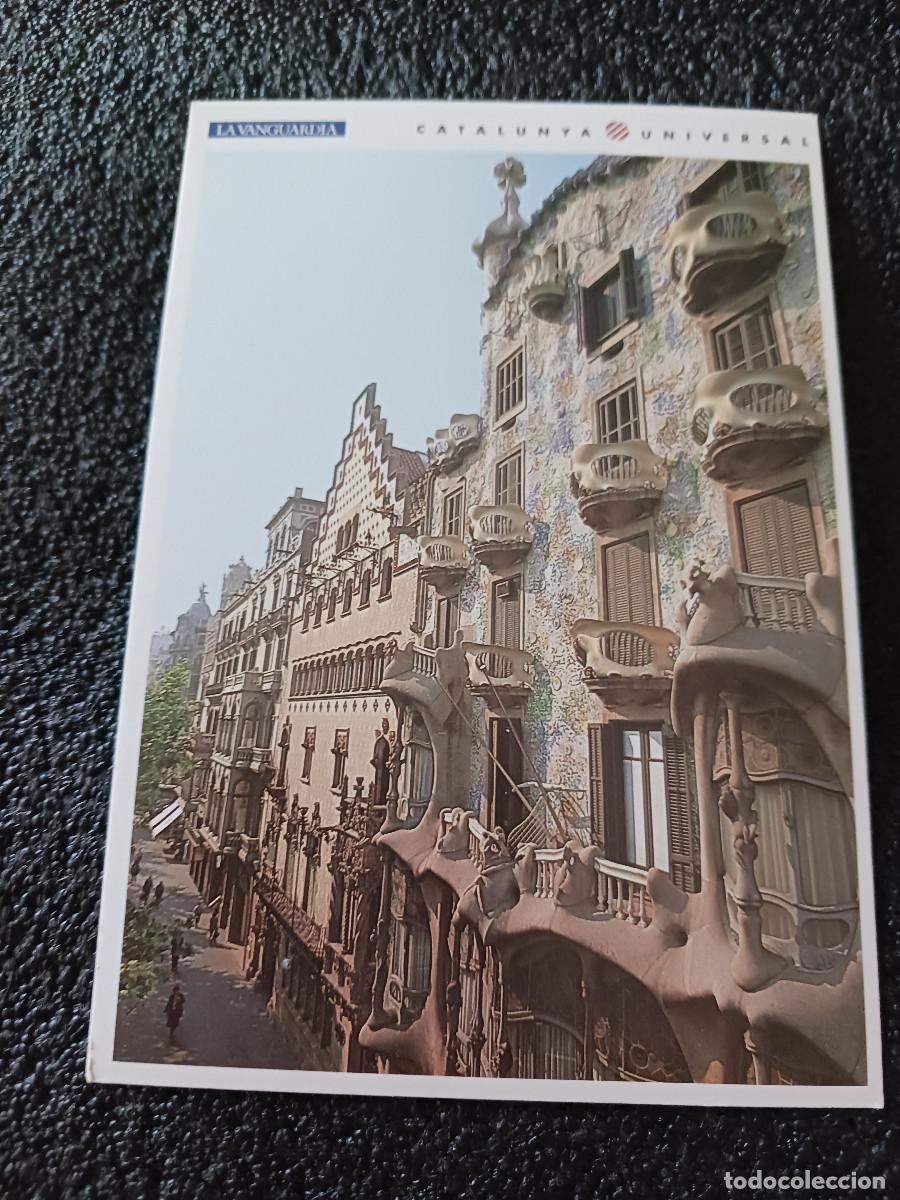 Postales: catalunya universal, la vanguardia, barcelona, la manzana de la discordia