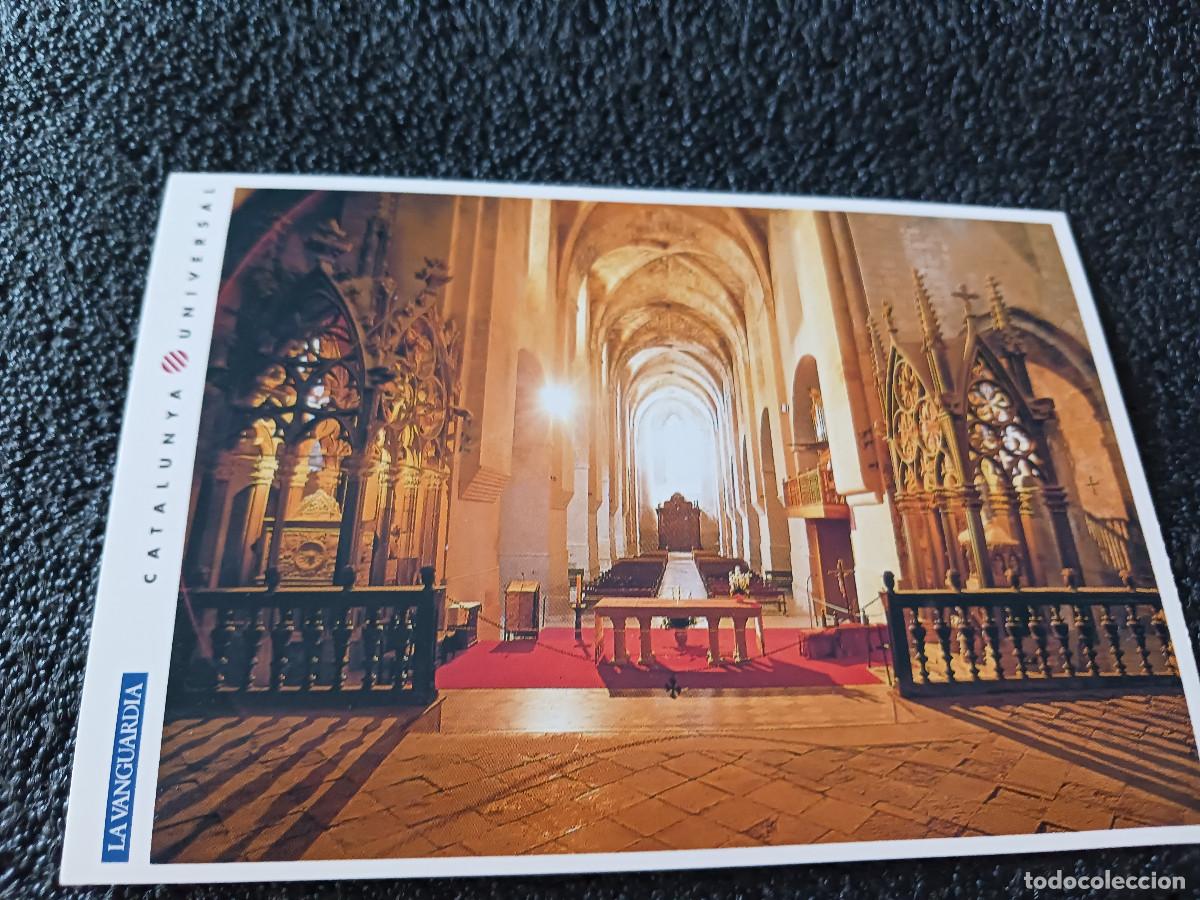 Postales: catalunya universal, la vanguardia, monasterio de santas creus
