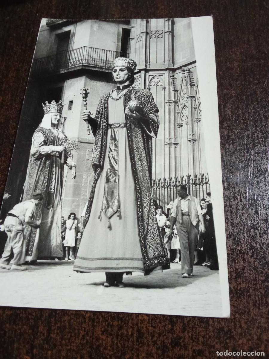 Postales: Barcelona.Los gigantes de la ciudad.Els gegants de la ciutat.