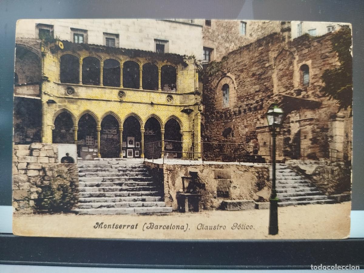 Postales: Postal antigua Montserrat - Claustro G&oacute;tico - Edici&oacute;n Purger & Co., M&uacute;nich - N&ordm; 3101 - Circa 1910