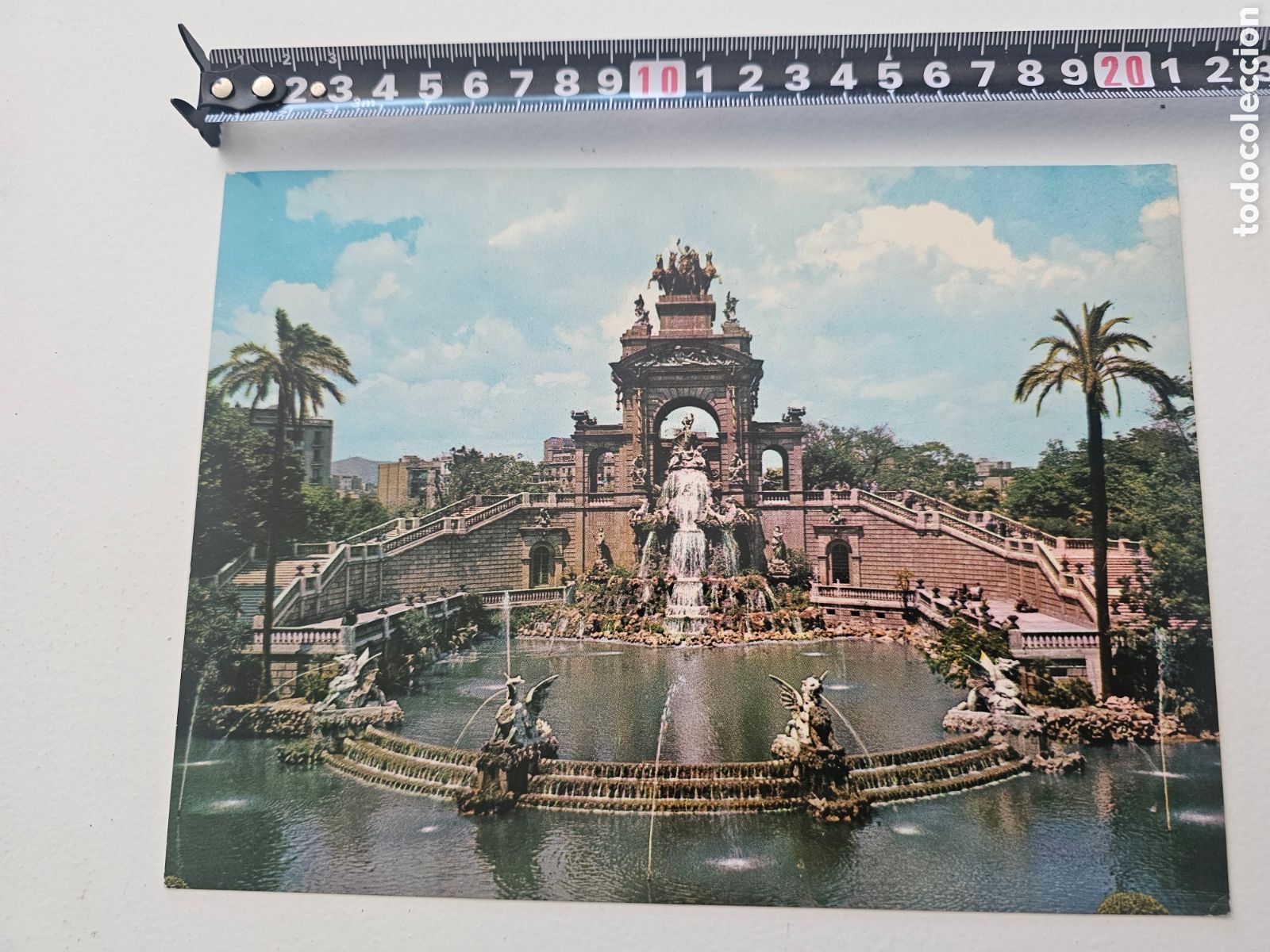 Postales: Postal de gran tama&ntilde;o del Parc de la Ciutadella de Barcelona n&deg;427 1968