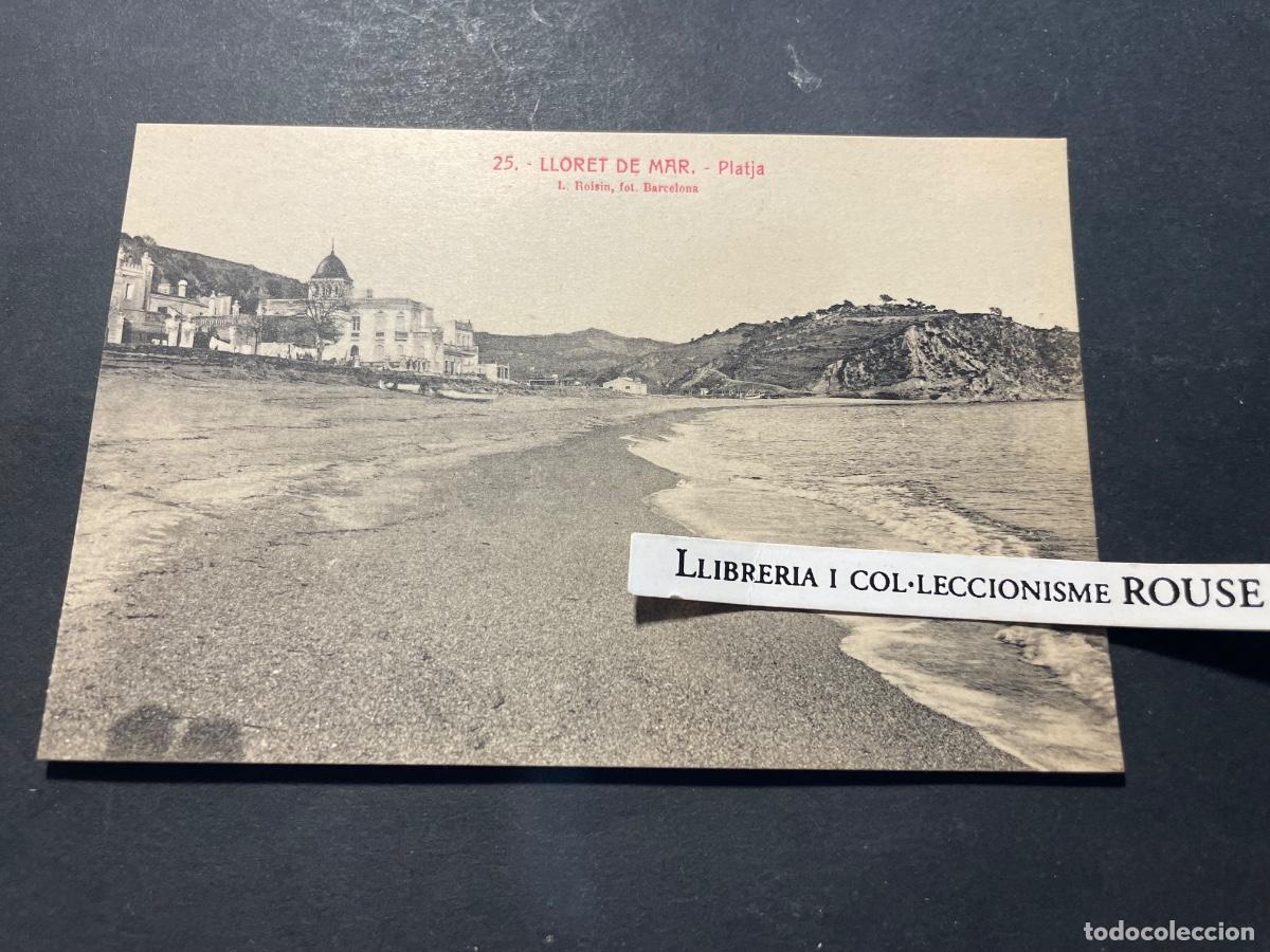 Postales: LLORET DE MAR - 25- PLAJA - L. ROISIN FOT BARCELONA - JOAN VILAR&Oacute; LLORET