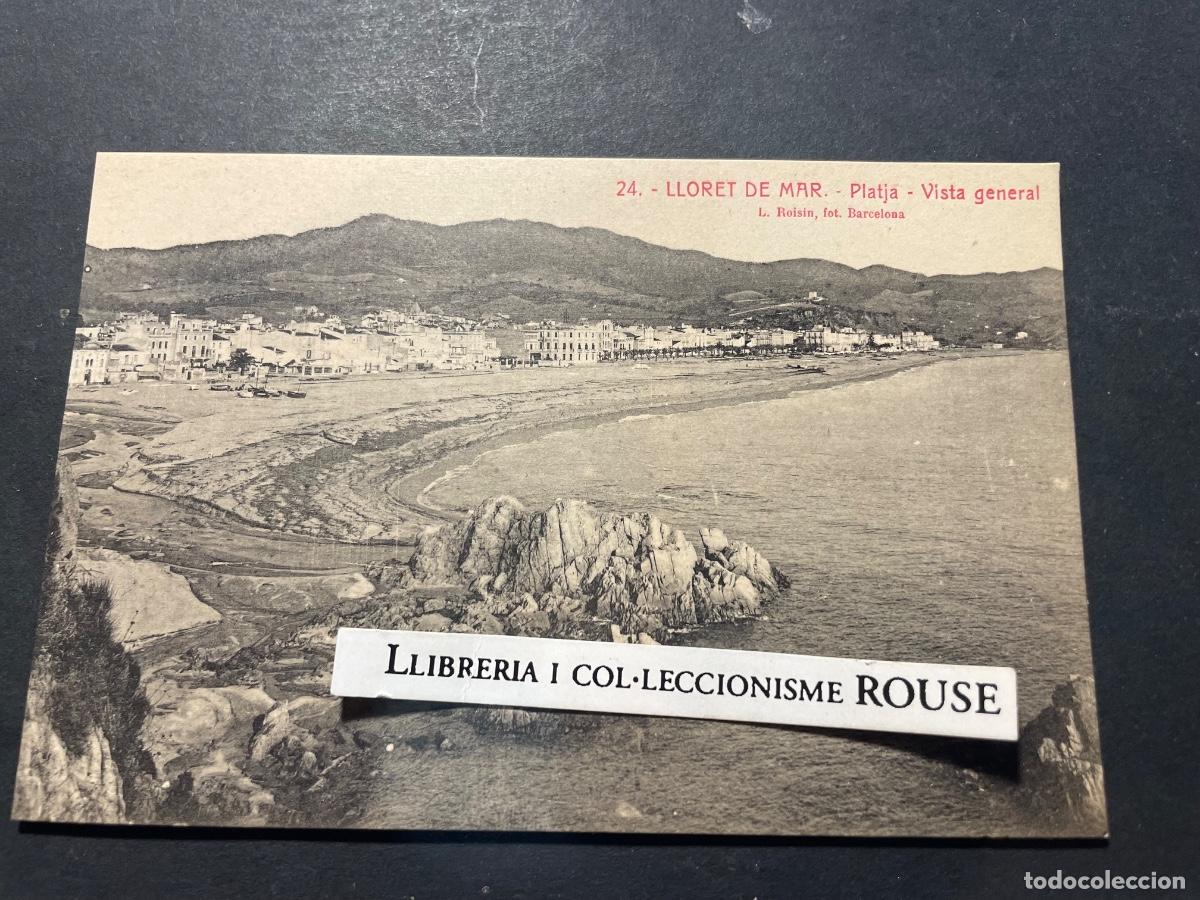 Postales: LLORET DE MAR - 24 PLATJA - VISTA GENERAL - L. ROISIN FOT BARCELONA - JOAN VILAR&Oacute; LLORET