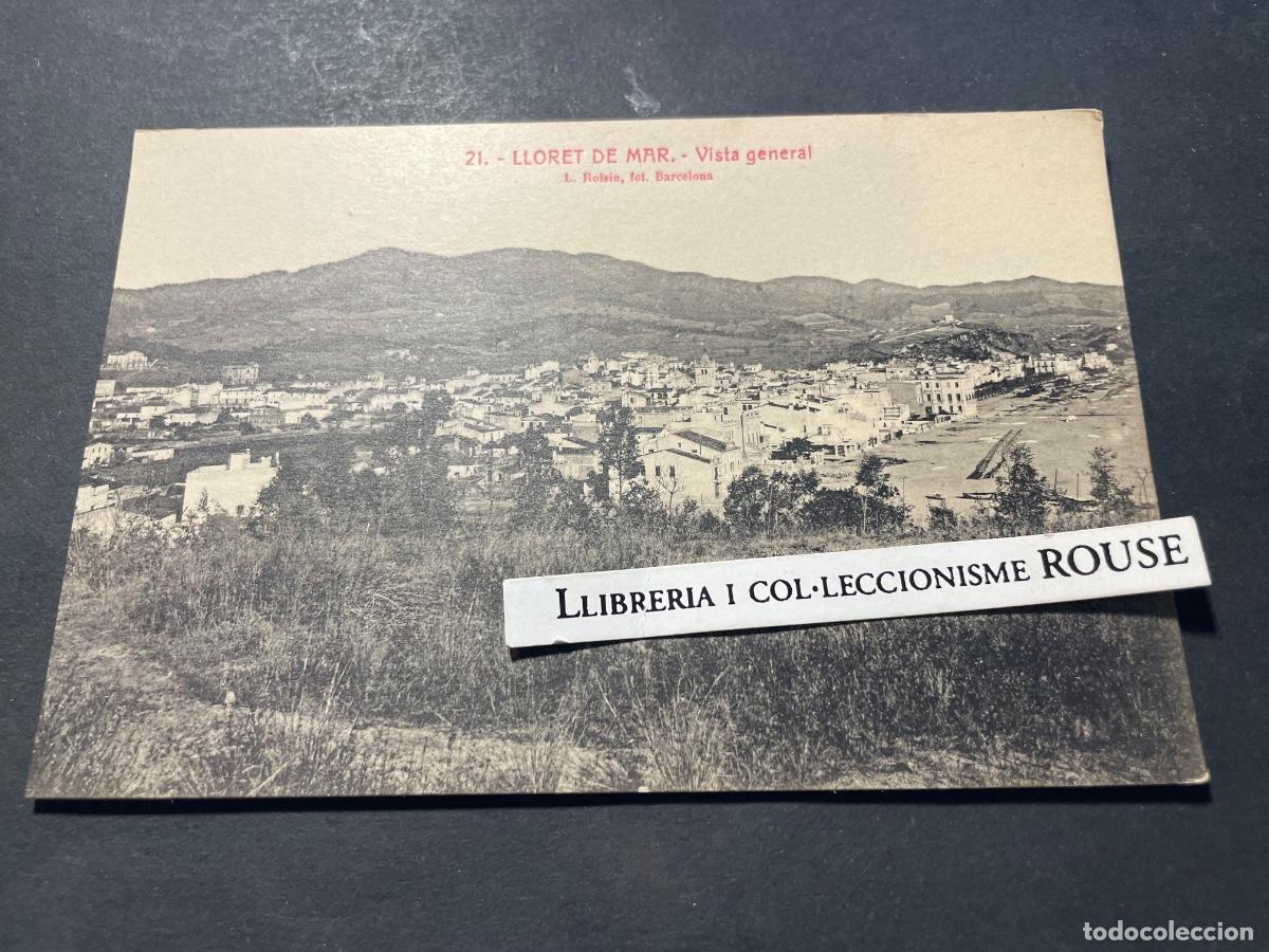 Postales: LLORET DE MAR - 21 VISTA GENERAL - L. ROISIN FOT BARCELONA - JOAN VILAR&Oacute; LLORET