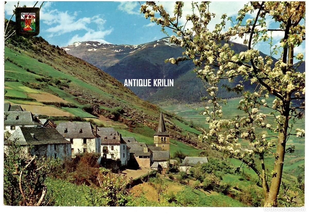 Postales: PIRINEU CATAL&Aacute; N&ordm; 917 CASAU / VISTA GENERAL / ESCUDO DE ORO - SOBERANAS / FRANQUEADA