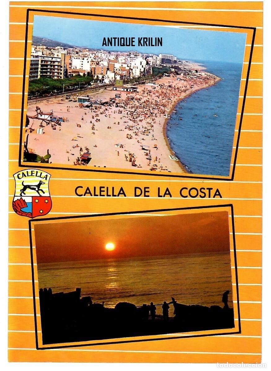 Postales: CALELLA DE LA COSTA N&ordm; 1388 VISTAS / EDICIONES PERGAMINO / FRANQUEADA