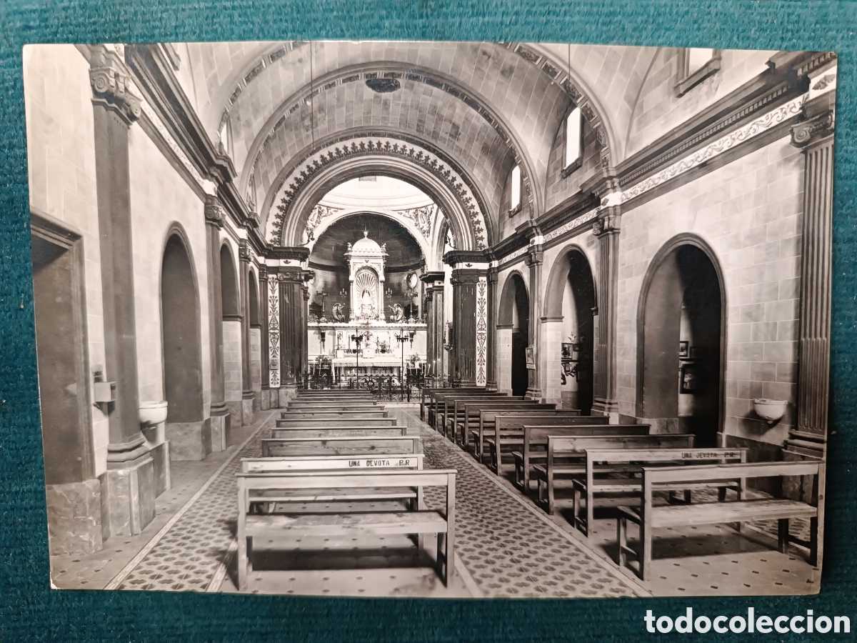 Postales: N&deg;58 TORTOSA. Ermita de Ntra. Sra. de la Providencia. Interior