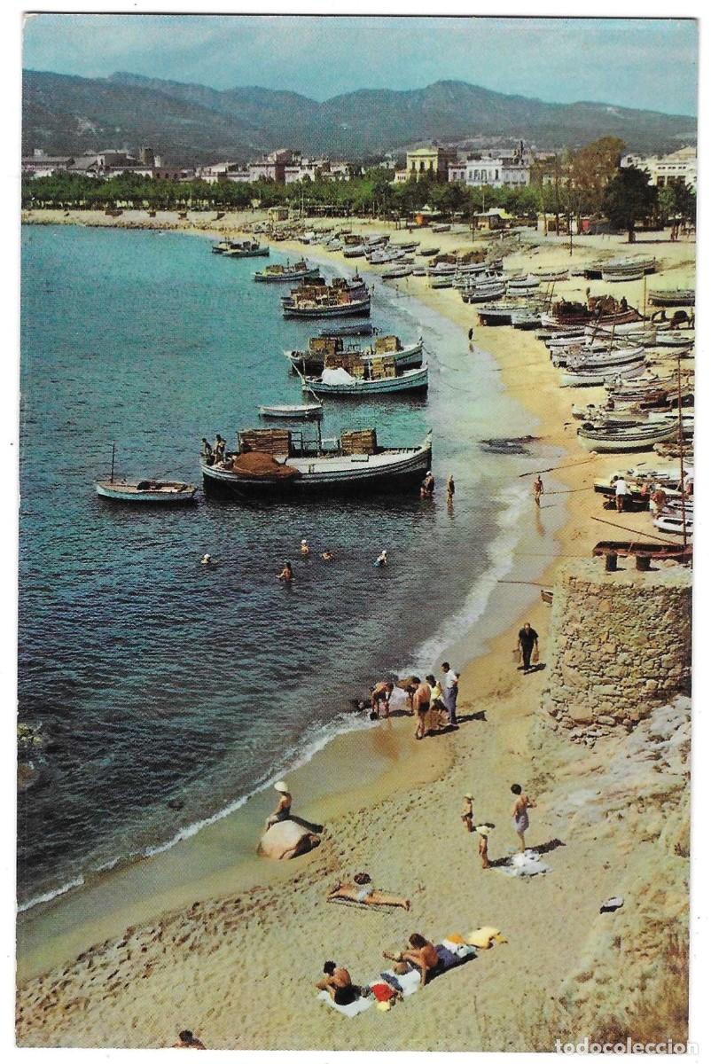 Postales: Postal San Feliu de Guixols. Costa Brava. La Playa. ref. 7-cat781