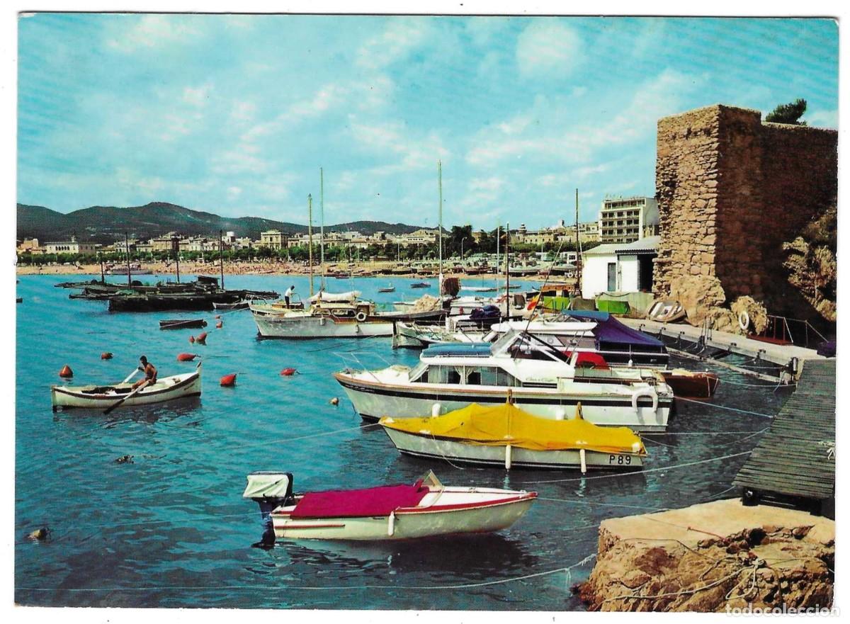 Postales: Postal Sant Feliu de Guixols. Costa Brava. Detalle del Puerto. ref. 7-cat782