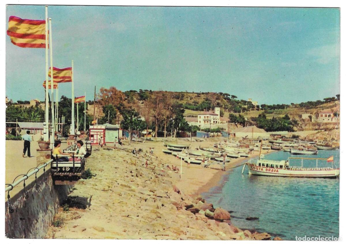 Postales: Postal Sant Feliu de Guixols. Costa Brava. La Playa. ref. 7-cat783
