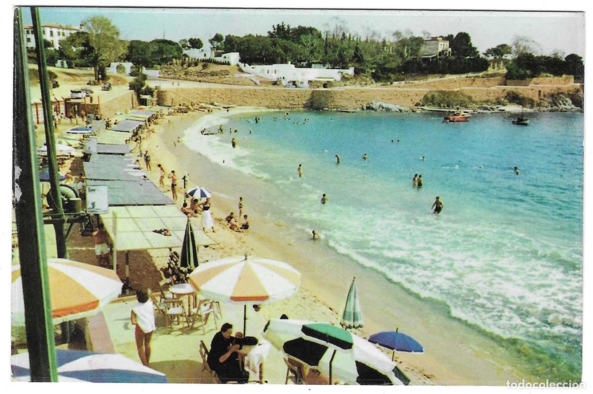 Postales: Postal Sant Feliu de Guixols. Costa Brava. La Playa de Sant Pol. ref. 7-cat789