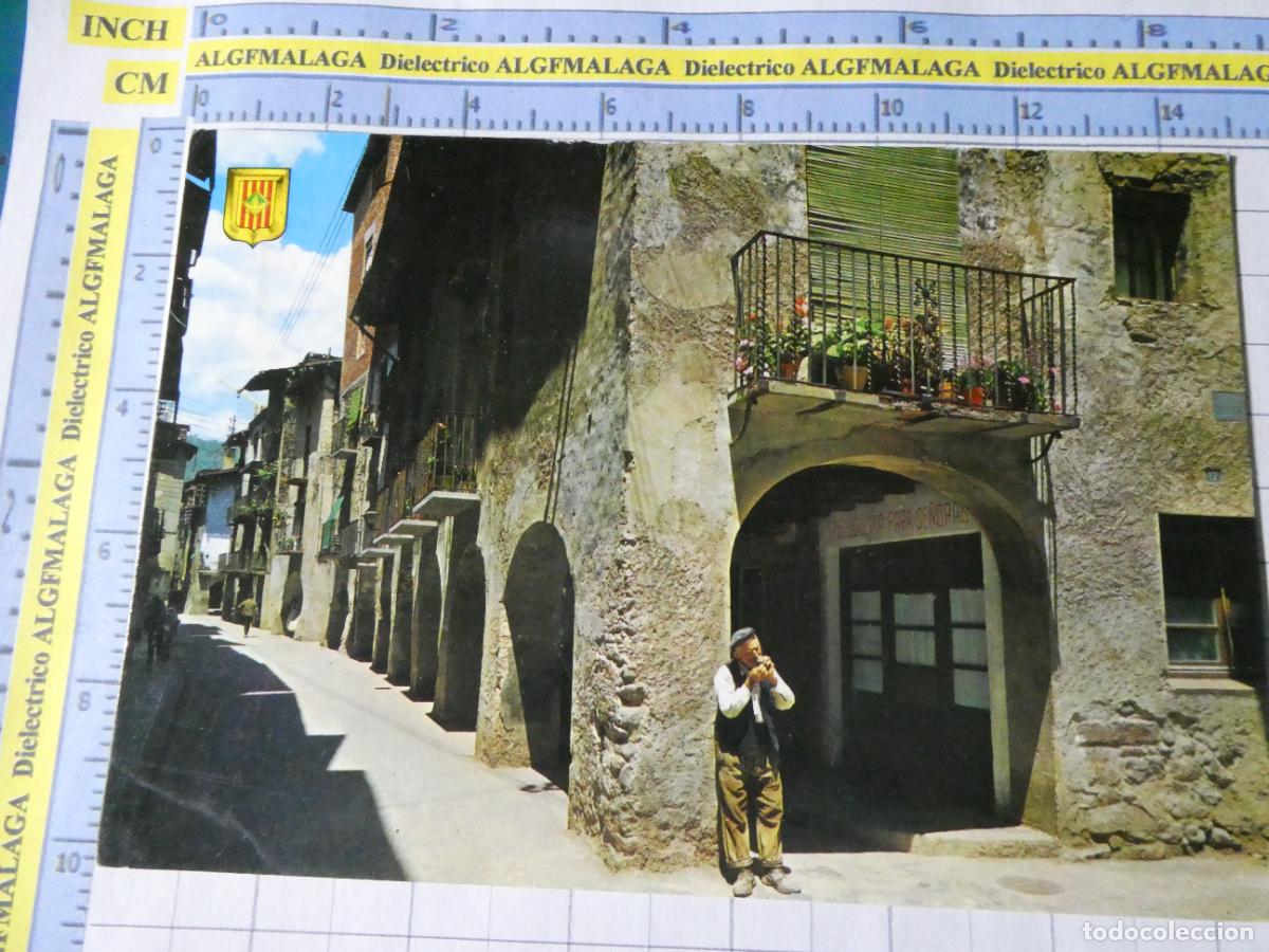 Postales: POSTAL DE L&Eacute;RIDA. A&Ntilde;O 1964. LA SEU D'URGELL CARRER CANONGES 12 ESCUDO ORO . 2676