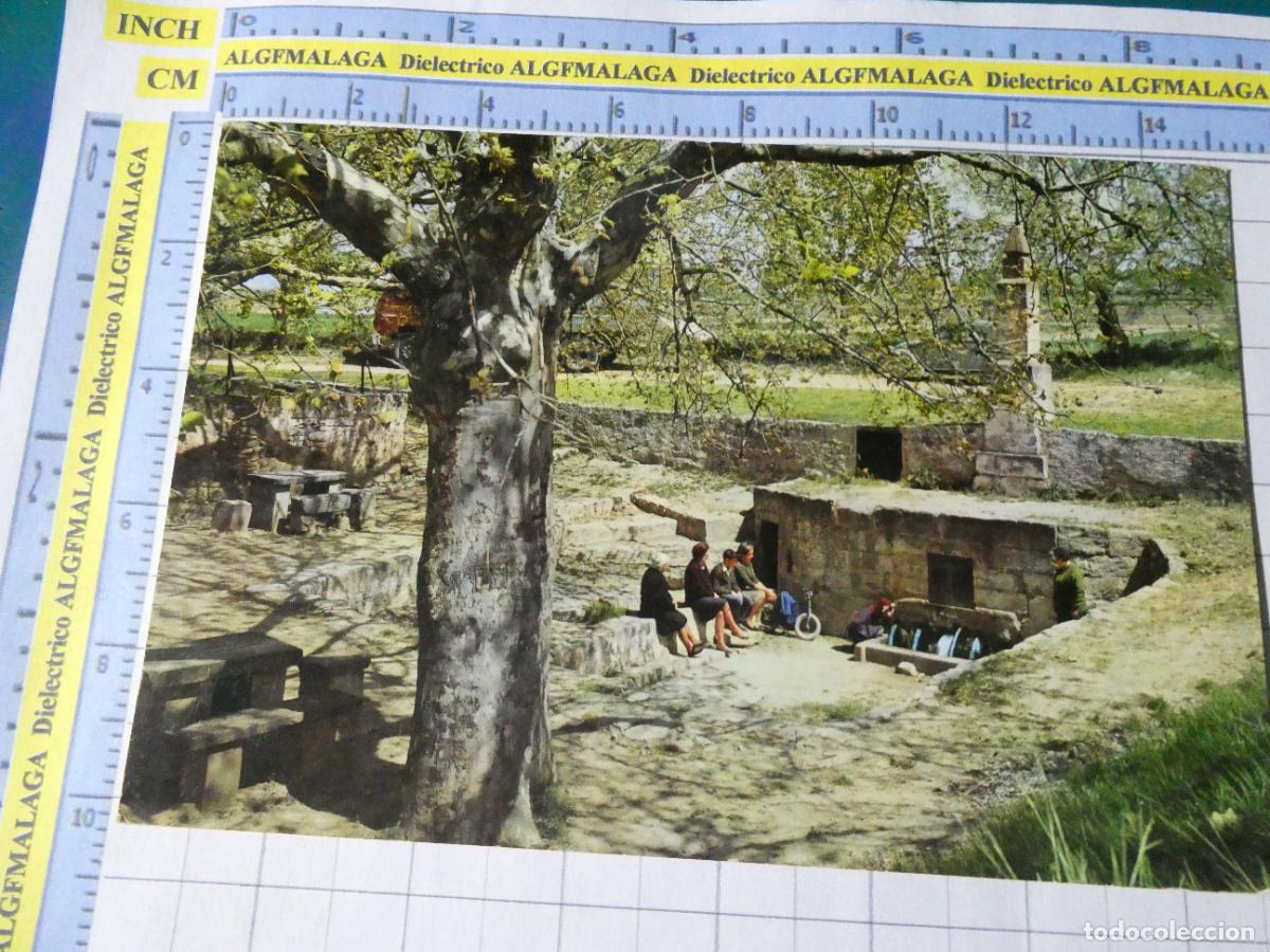 Postales: POSTAL DE L&Eacute;RIDA. A&Ntilde;O 1965 GUISSONA MUJERES EN LA FUENTE DEL ESTANV 1447 UBACH . 2678