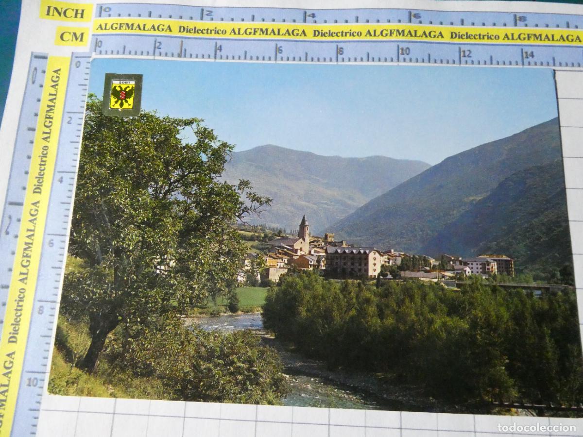 Postales: POSTAL DE L&Eacute;RIDA. A&Ntilde;O 1967. SORT VISTA GENERAL 2997 ESCUDO ORO . 2681