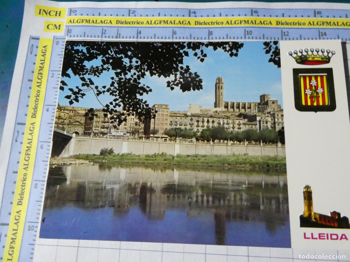 Postales: POSTAL DE L&Eacute;RIDA. A&Ntilde;O 1969. RIU SEGRE I LA SEU 2 DE LUXE. 2689
