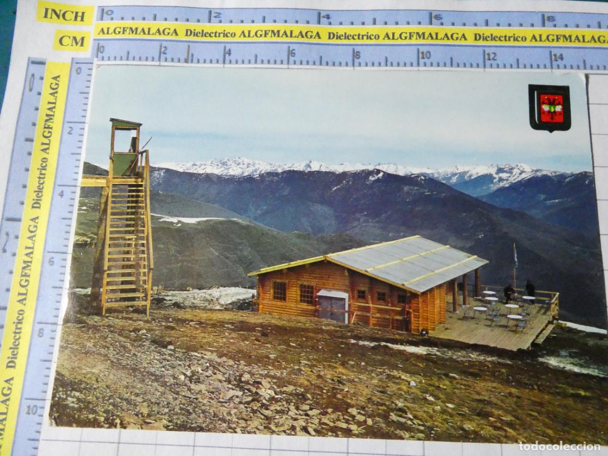 Postales: POSTAL DE L&Eacute;RIDA. A&Ntilde;O 1967. LLESSUI ESTACI&Oacute;N TELESILLA Y RESTAURANTE LA CARENA 3401 ESCUDO ORO. 2698