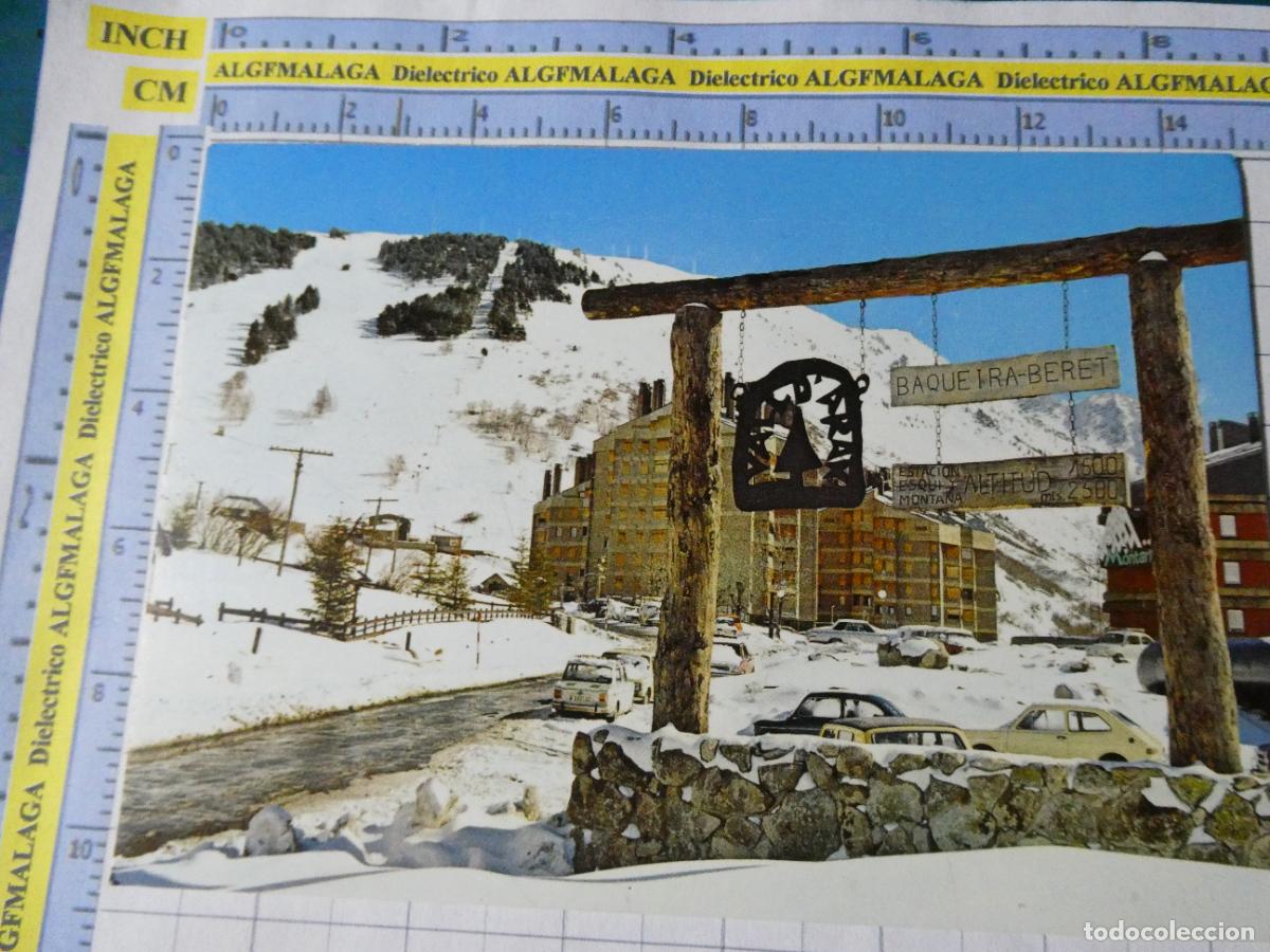 Postales: POSTAL DE L&Eacute;RIDA. A&Ntilde;O 1974. BAQUEIRA BERET ESTACI&Oacute;N ESQU&Iacute; Y MONTA&Ntilde;A 149 TUR. 2699