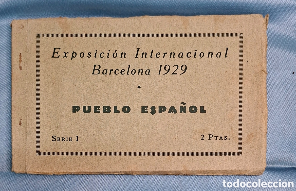 Postales: Postales de la Exposici&oacute;n Internacional de Barcelona de 1929