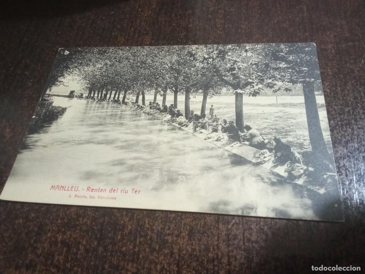 Postales: Manlleu.Rentan del riu ter.L.Roisin.
