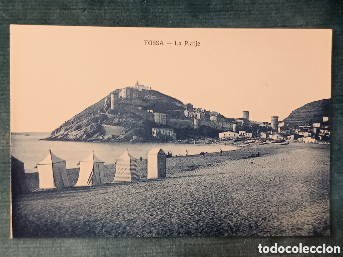 Postales: TOSSA. La Platje. (J. Tort, fotografio. Figueras)