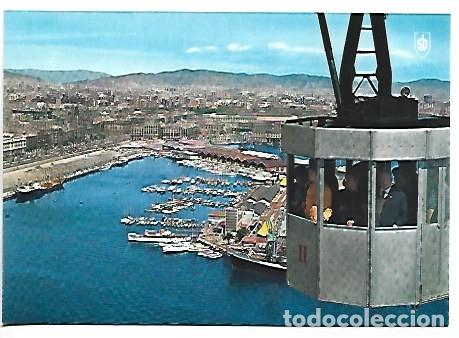 Postales: EL PUERTO DESDE EL TRANSBORDADOR / THE PORT SEEN FROM THE FRRY-BOAT.- BARCELONA