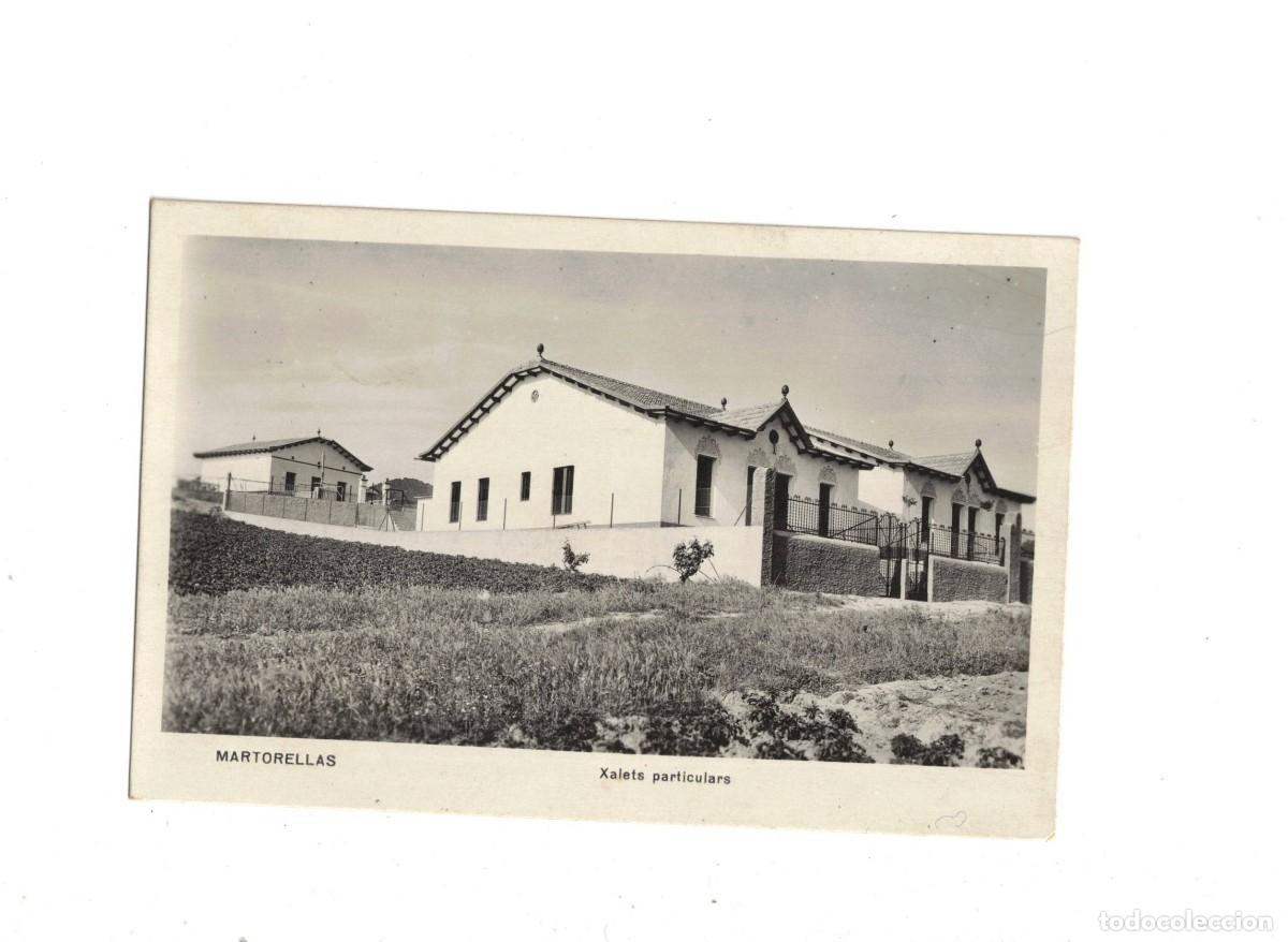 Postales: MARTORELLAS. XALETS PARTICULARS