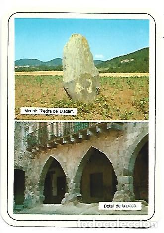 Postales: MENHIR. PLA DE CAN FORMIGA - VOLTES DE LA PLA&Ccedil;A DE L&acute;EDAT MITJANA.- GARROTXA - SANTA PAU
