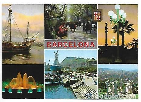 Postales: DIFERENTS ASPECTES / DIFFERENT ASPECTS.- BARCELONA