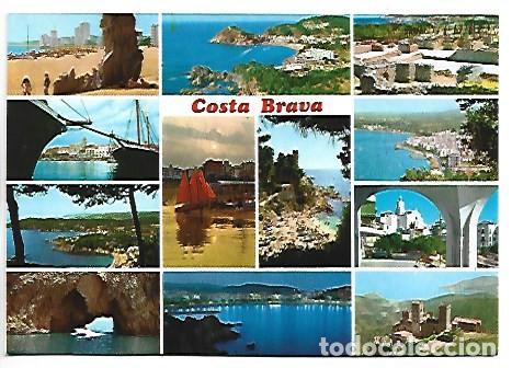 Postales: COSTA BRAVA.- DE BLANES A PORT DE LA SELVA