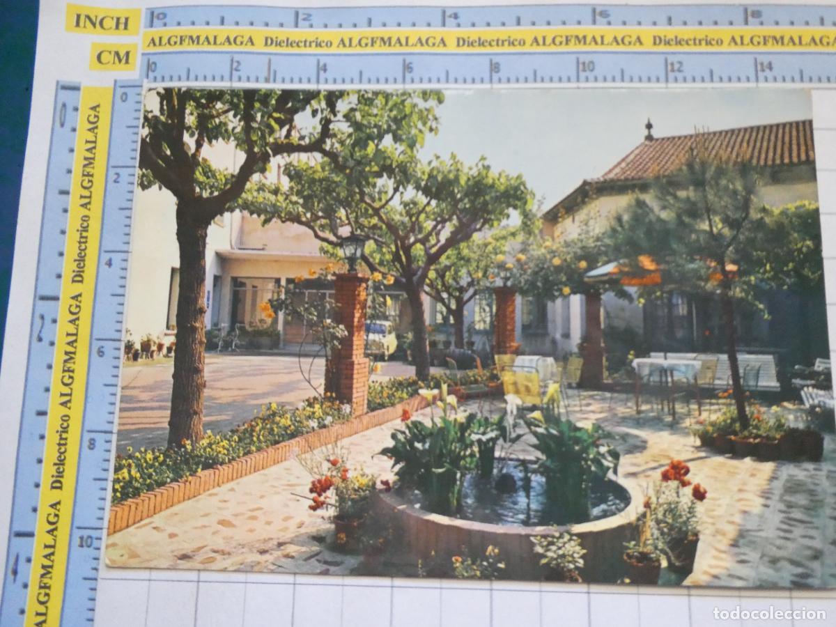 Postales: POSTAL DE BARCELONA. A&Ntilde;O 1960. CALDAS DE MONTBUY RINC&Oacute;N JARD&Iacute;N. 2 SOBERANAS. 2701