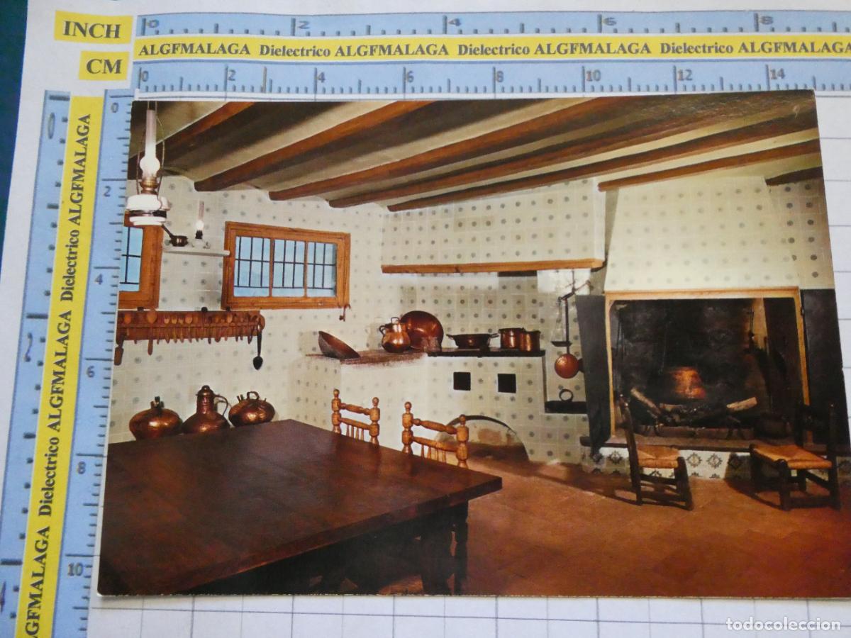 Postales: POSTAL DE BARCELONA. A&Ntilde;O 1970. VILLANUEVA Y GELTR&Uacute; CASA PAPIOL COCINA OCHOCENTISTA. 2703