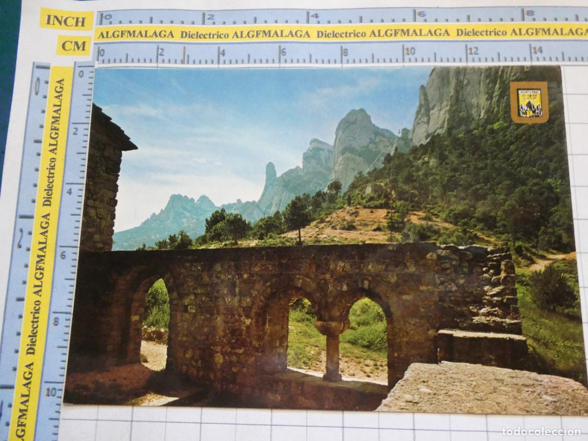 Postales: POSTAL DE BARCELONA. A&Ntilde;O 1975. MONTSERRAT SANTA CECILIA 95 ESCUDO ORO. 2707