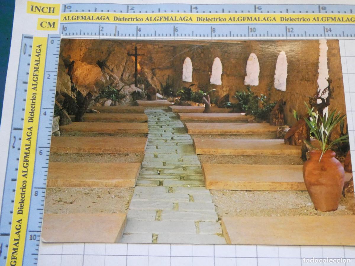Postales: POSTAL DE BARCELONA. A&Ntilde;O 1977. SANTUARI DE LA FONT SANTA CASTELL DE SUBIRATS CEMENTIRI. 2714