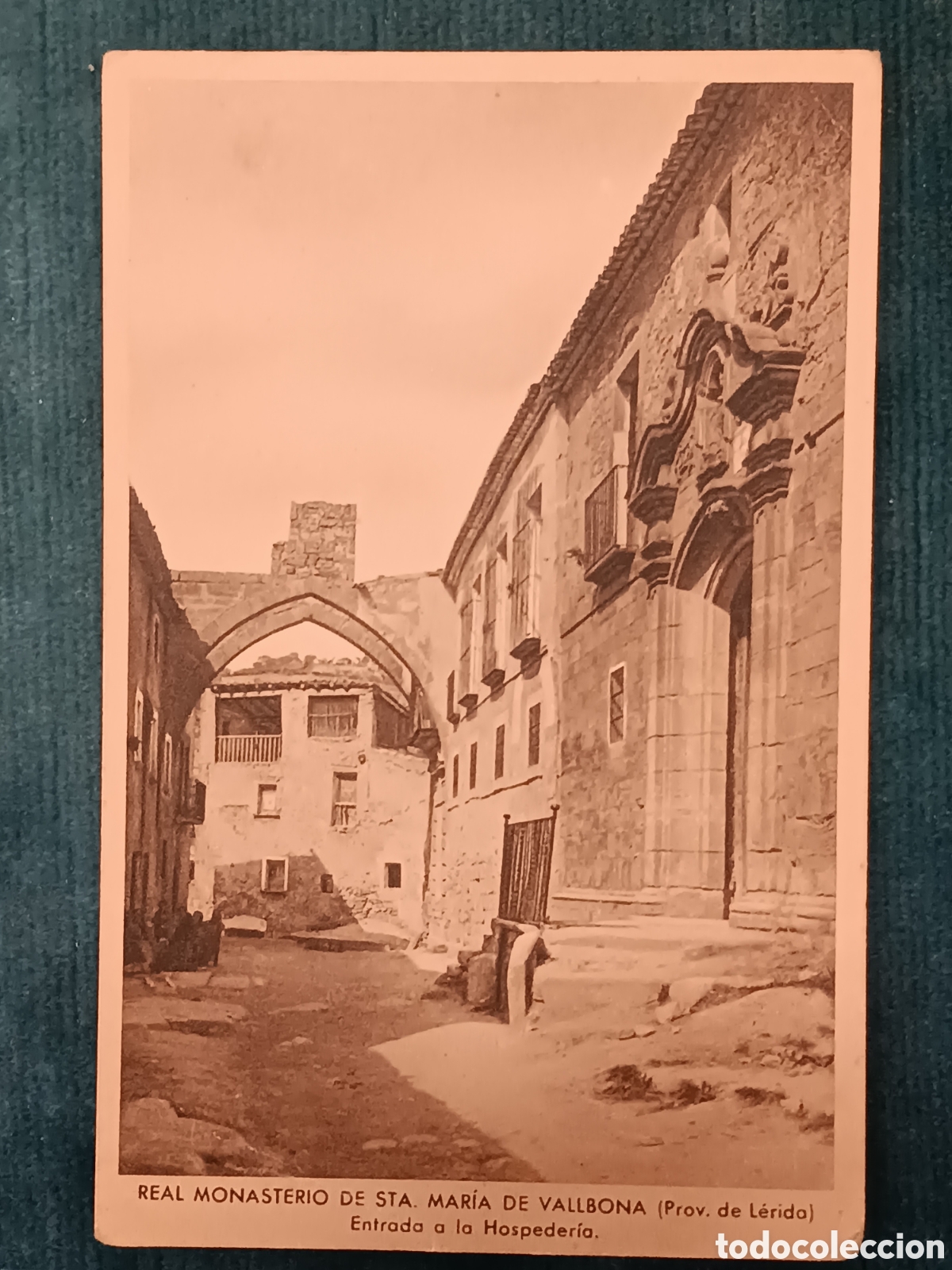 Postales: REAL MONASTERIO DE STA. MAR&Iacute;A DE VALLBONA.