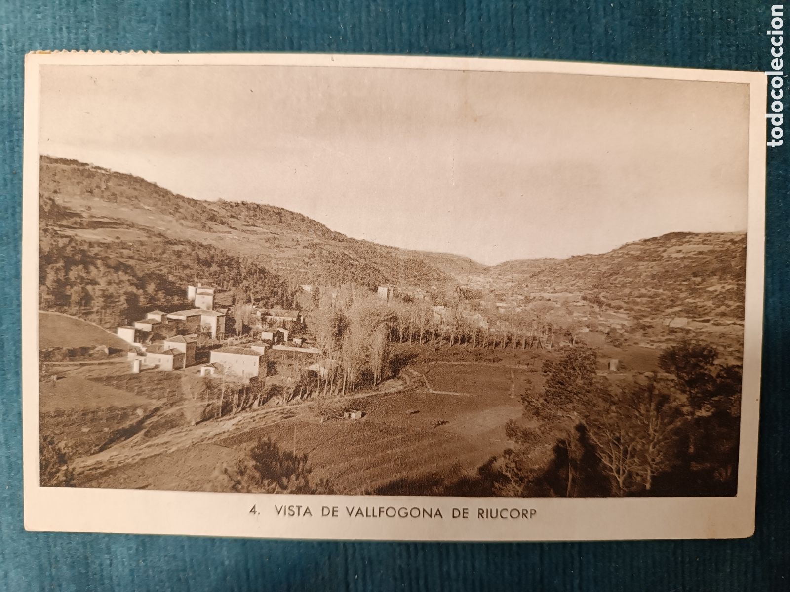 Postales: 4 VISTA DE VALLFOGONA DE RIUCORP. Vallfogona de Riucorb.