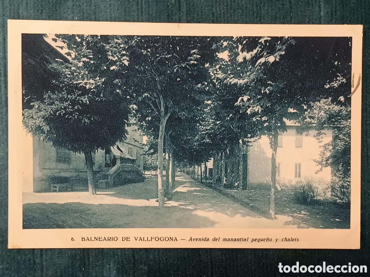 Postales: 6 BALNEARIO DE VALLFOGONA.