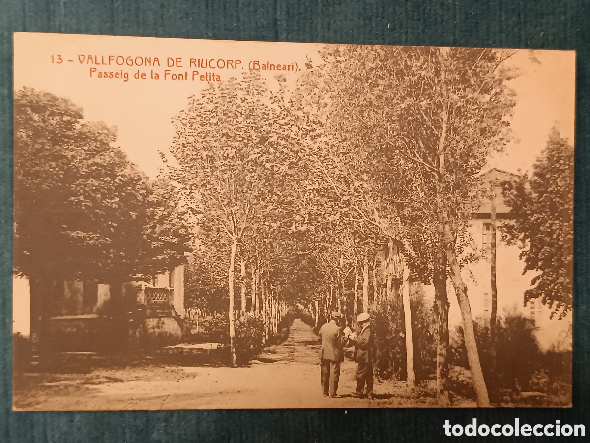 Postales: 13 VALLFOGONA DE RIUCORP (BALNEARIO). Vallfogona de Riucorb