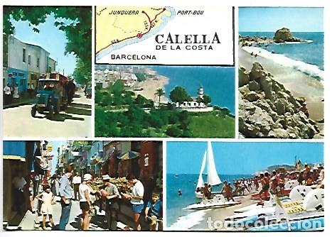 Postales: VISTAS DE LA POBLACION.- CALELLA DE LA COSTA