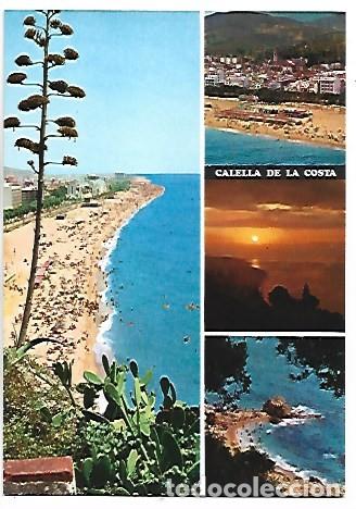 Postales: 4 VISTAS DE CALELLA DE LA COSTA