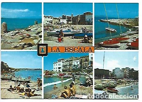 Postales: DIVERSOS ASPECTOS.- COSTA BRAVA, LA ESCALA - GIRONA