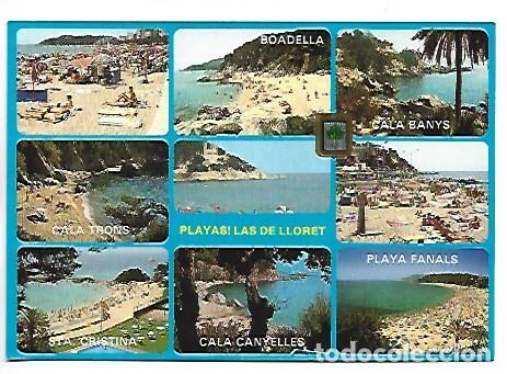 Postales: PLAYAS, LAS DE LLORET, MULTIVISTAS, COSTA BRAVA, LLORET DE MAR / GIRONA
