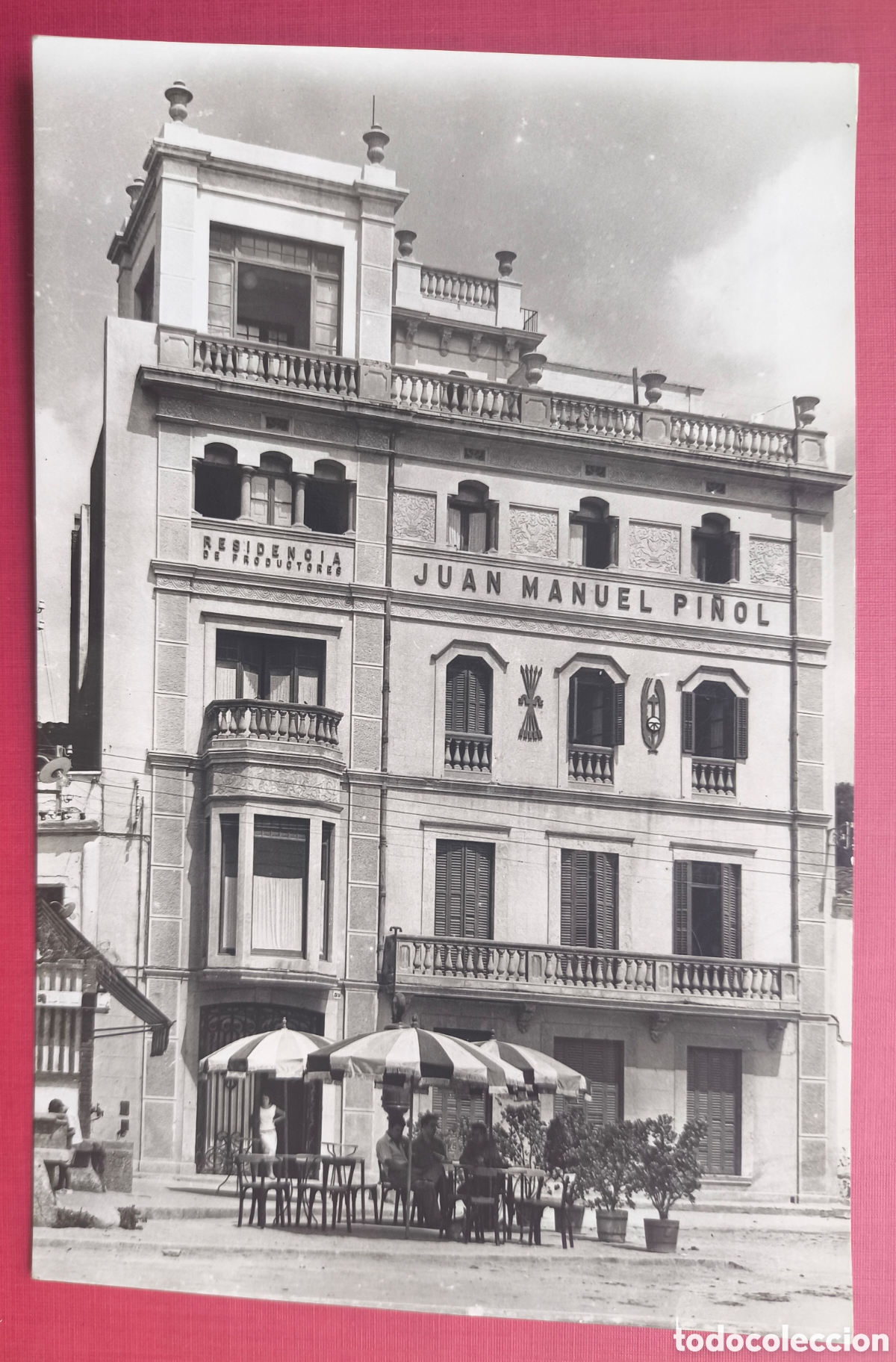 Postales: CANET DE MAR RESIDENCIA PI&Ntilde;OL POSTAL C. 1965