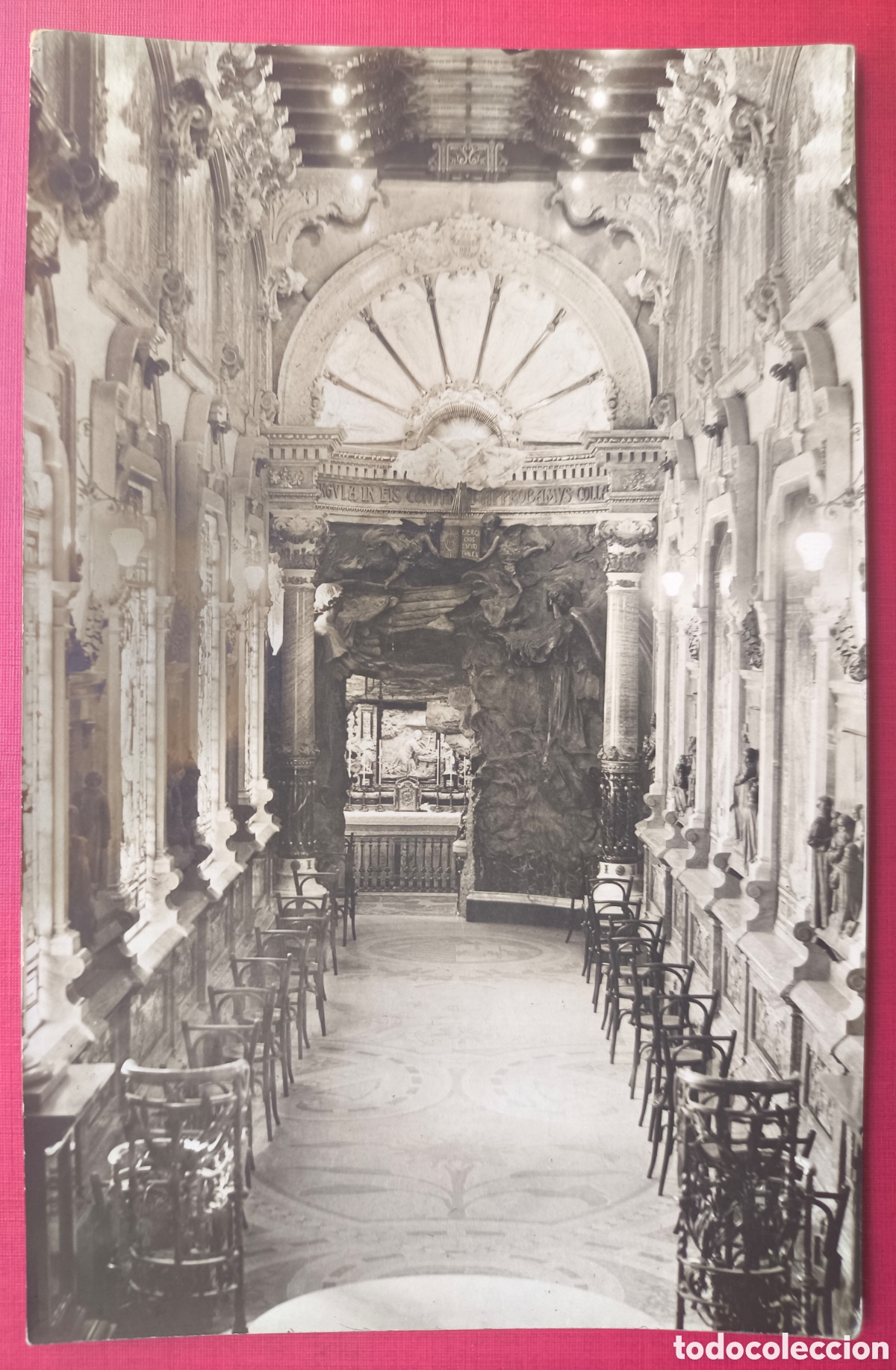 Postales: MANRESA INTERIOR COVA SANT IGNASI POSTAL FOTOGR&Aacute;FICA C. 1930