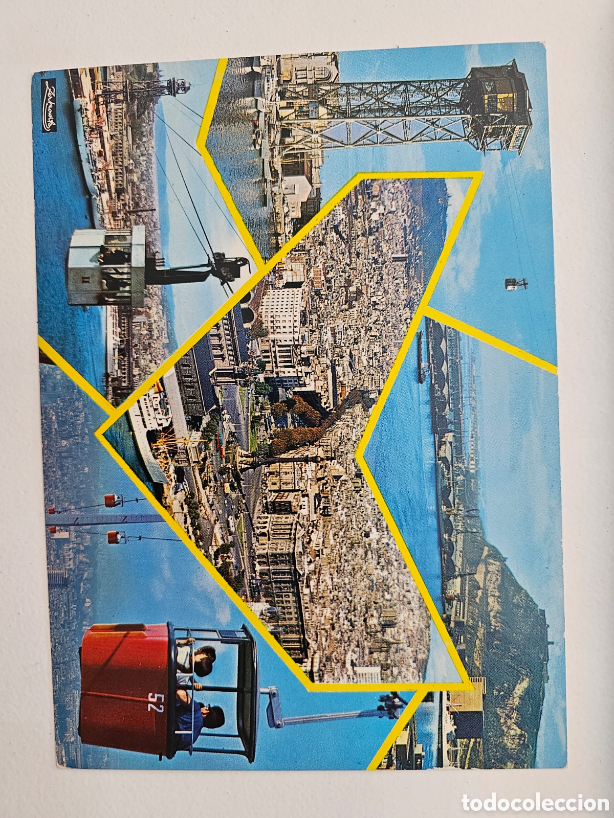 Postales: Postal de gran tama&ntilde;o de Barcelona Zerkowitz n&deg; 449 Telef&eacute;rico