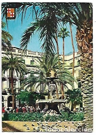 Postales: PLAZA REAL.- BARCELONA
