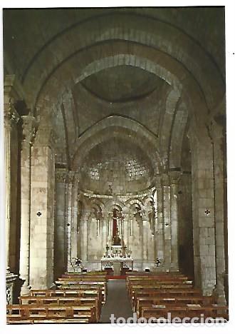 Postales: TEMPLE PARROQUIAL. SEGLE XII. INTERIOR.- SANT MARTI SARROCA - BARCELONA